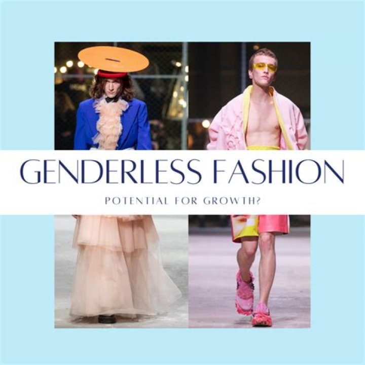 What is genderless fashion?