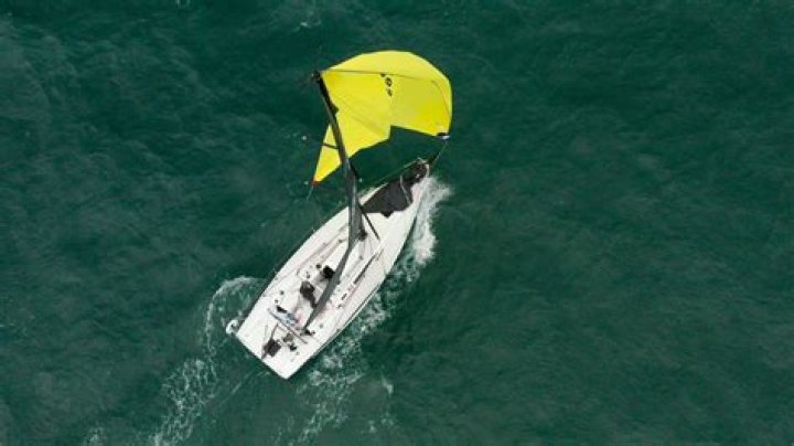 What is gybing in sailing?