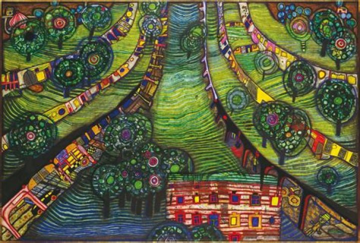 What is hundertwasser famous for?