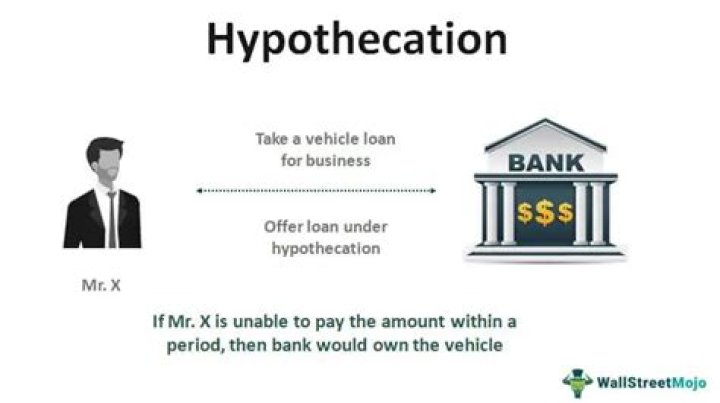 What is hypothecation agreement?