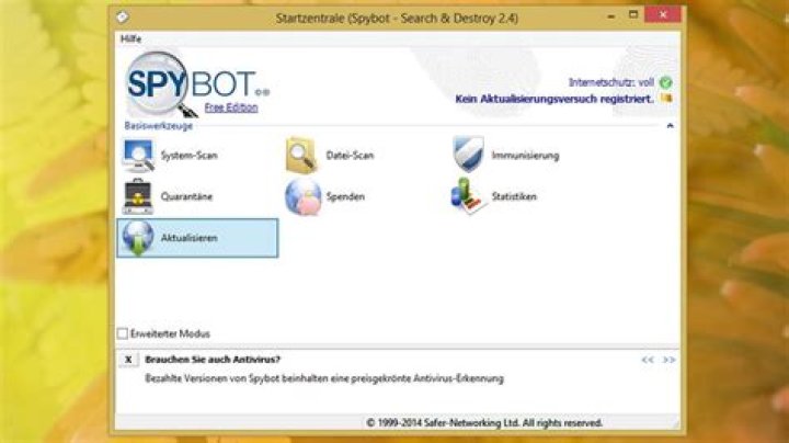 What is immunize in spybot search and destroy?