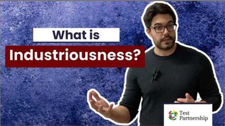 What is industriousness wikipedia?