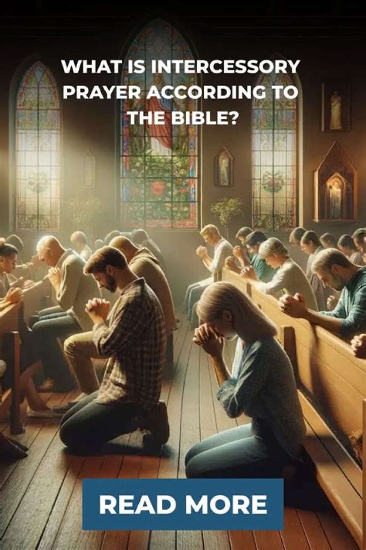What is intercessory prayer according to the bible?