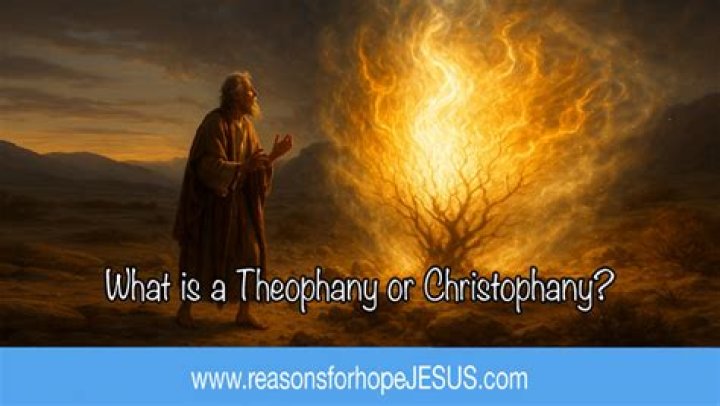 What is meant by christophany?