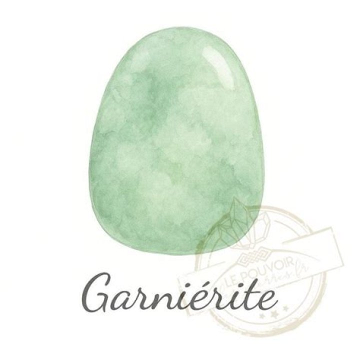 What is mineral garnierite?