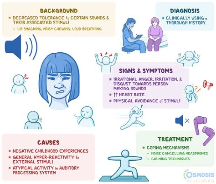 What is misophonia caused by?