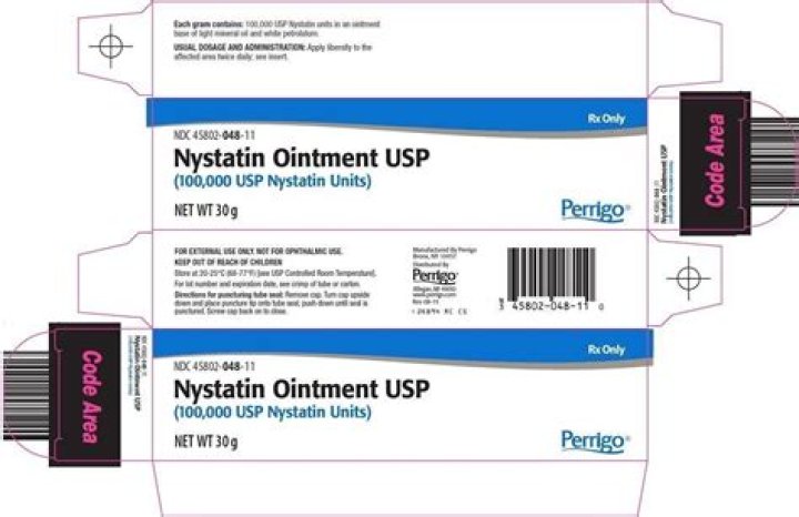 What is nystatin ointment?
