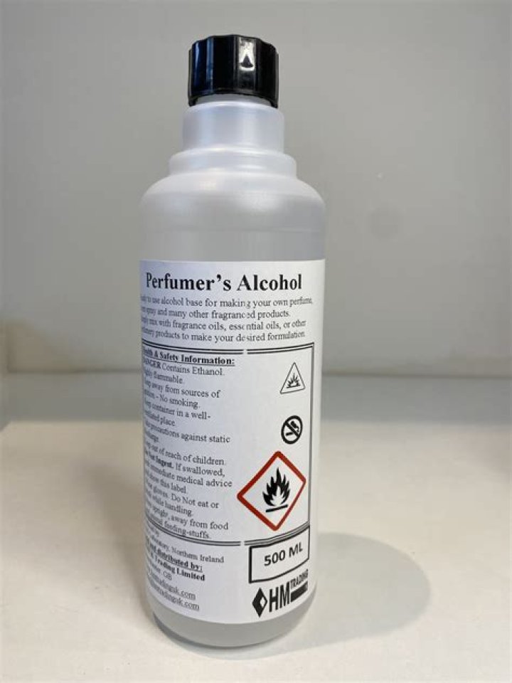 What is perfumers alcohol used for?