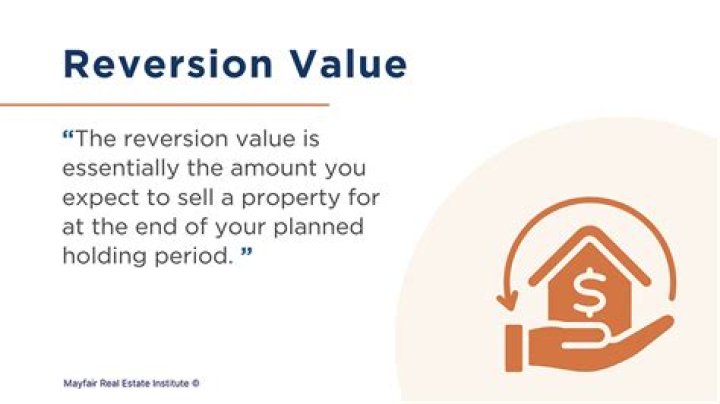 What is reversion in real estate?