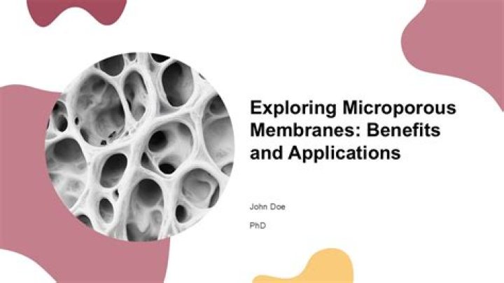 What is separation affected by in microporous membranes?