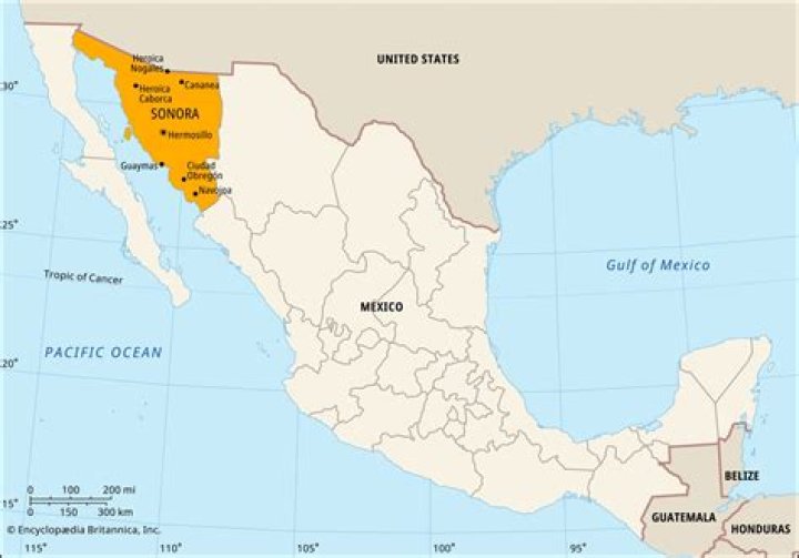 What is sonora mexico known for?