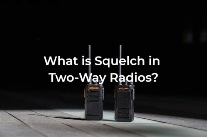 What is squelch for?