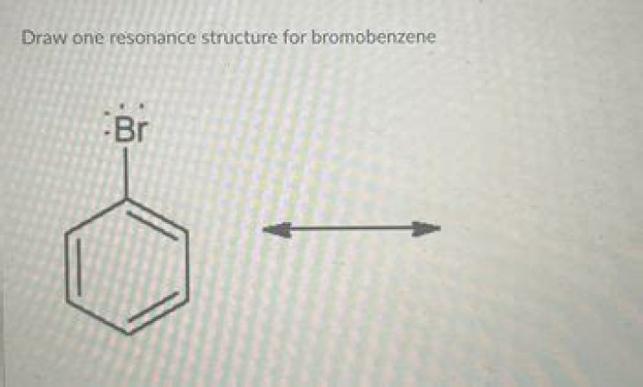 What is structure of bromobenzene?