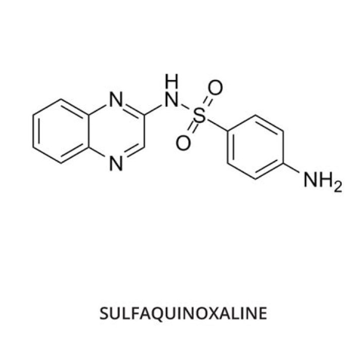 What is sulfaquinoxaline used for?