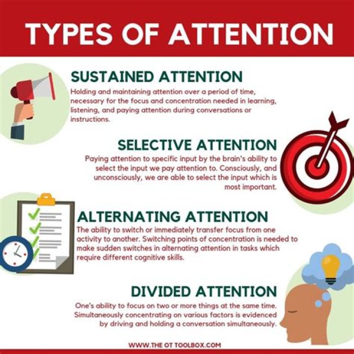 What is sustained attention?