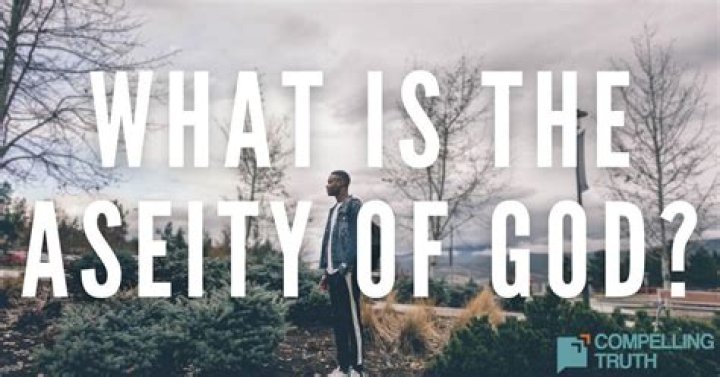 What is the aseity of god?