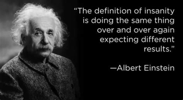 What is the definition of insanity quote?