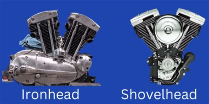 What is the difference between an ironhead and a shovelhead?