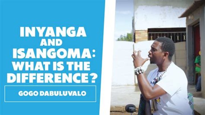 What is the difference between isangoma and inyanga?