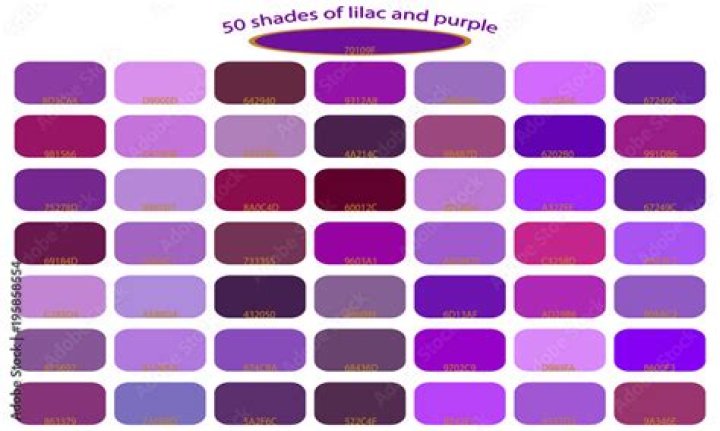 What is the difference between lilac and mauve?