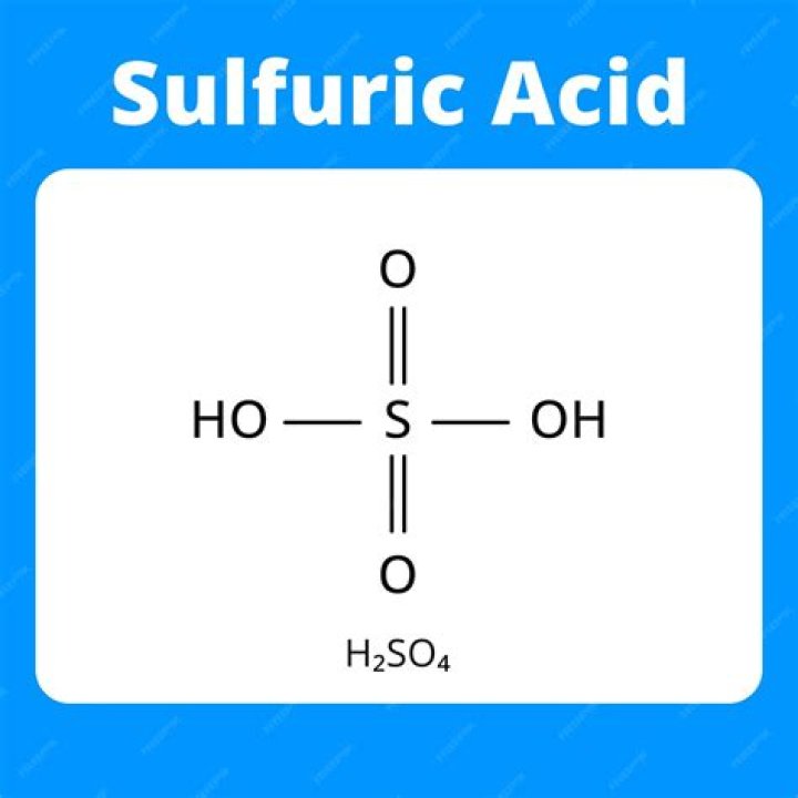 What is the formula of disulfuric acid?