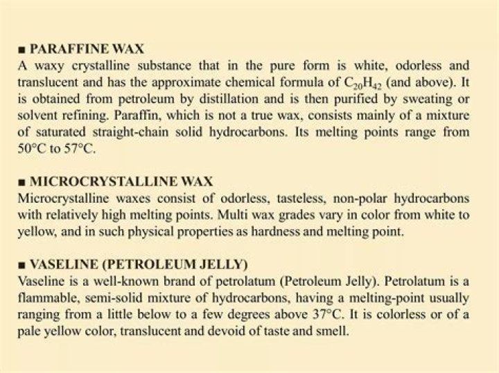 What is the general chemical formula for paraffin?