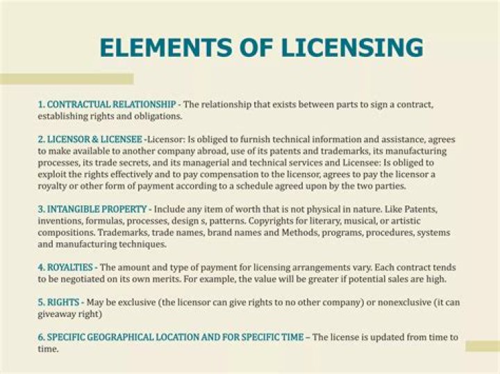 What is the most important step in licensing for a licensor?