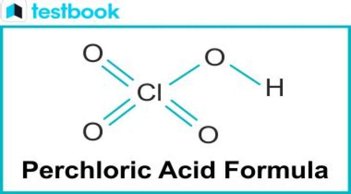 What is the ph of perchloric acid?