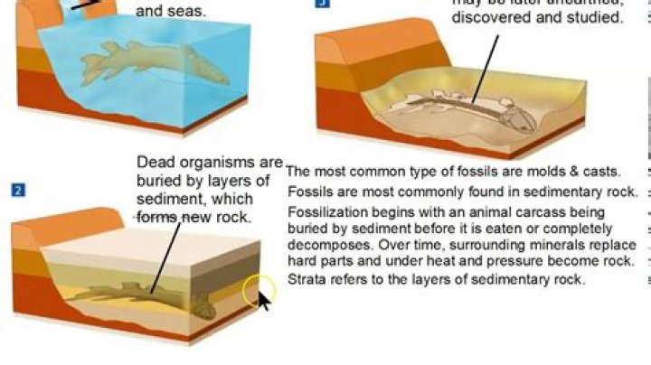 What is the scientific meaning of fossiliferous?