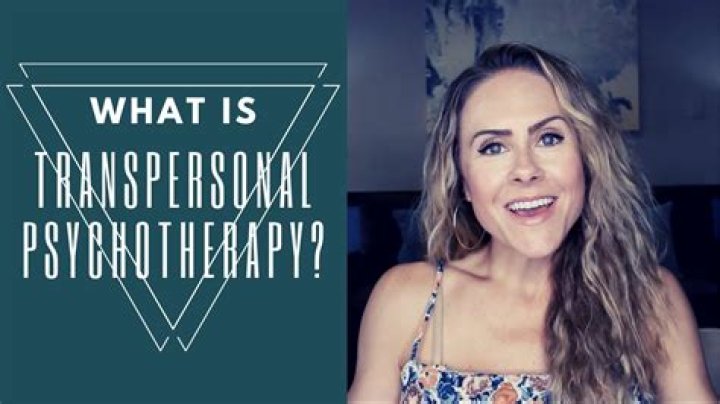 What is transpersonal therapy?