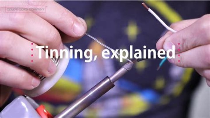 What is wire tinning?