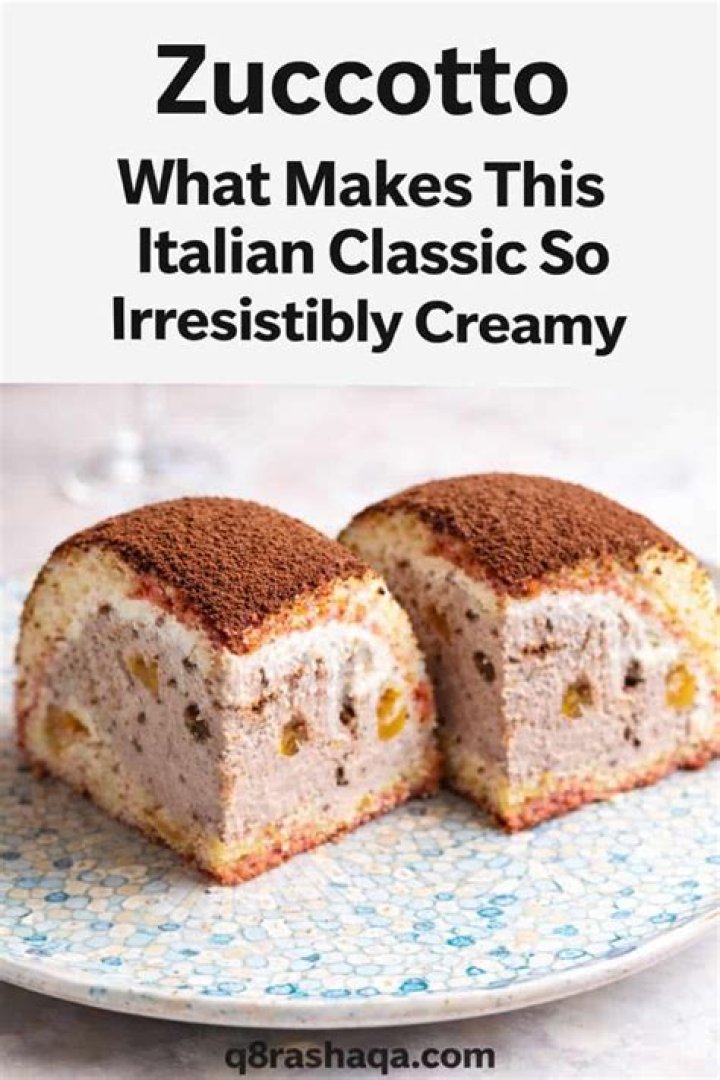 What is zuccotto in italian?