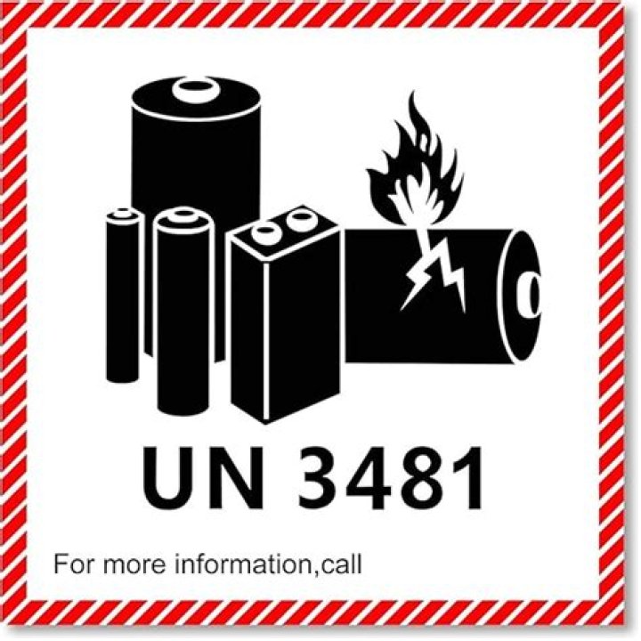 What packing group is un3481?