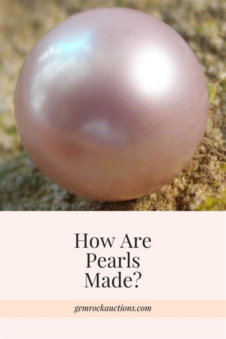 What pearls are made of?