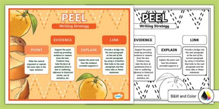What peel in english?