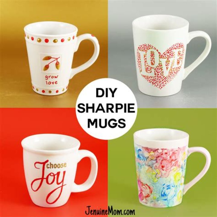 What sharpies to use on mugs?