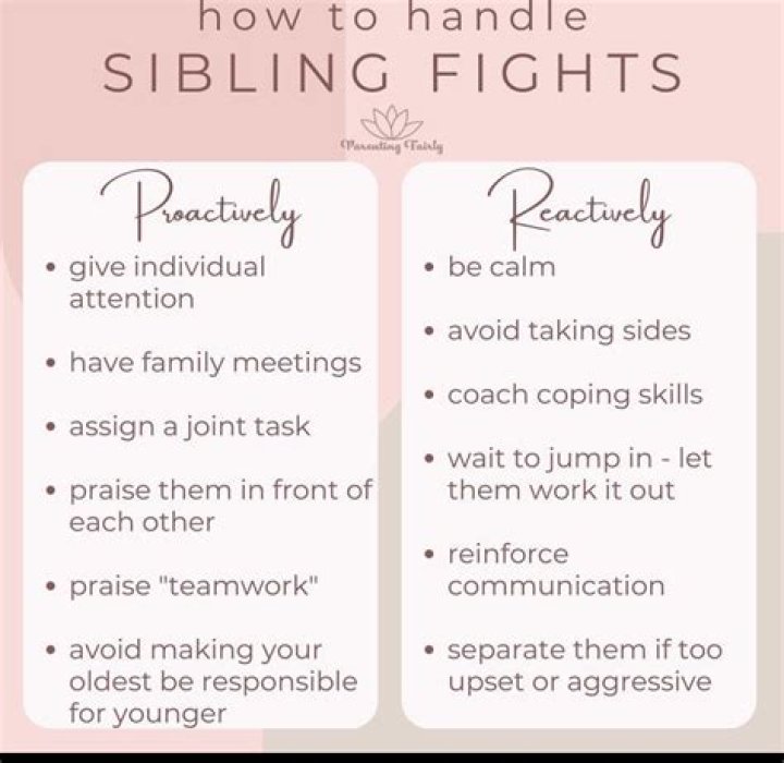 What siblings fight about?