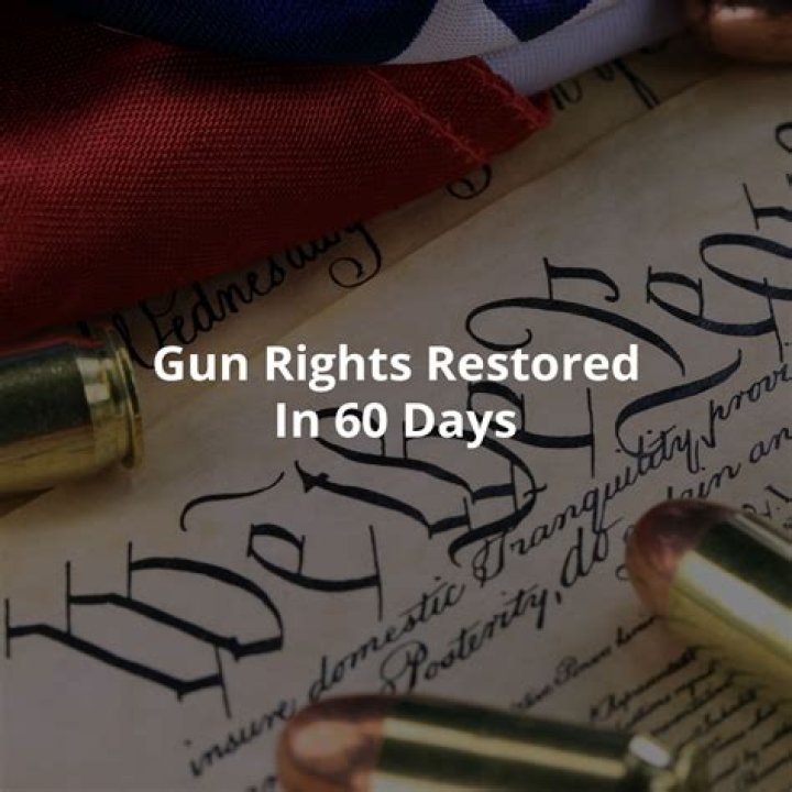 What states automatically restore gun rights?