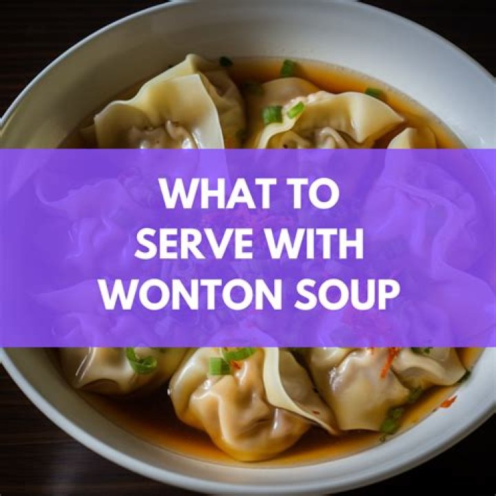 What to serve with wonton soup?