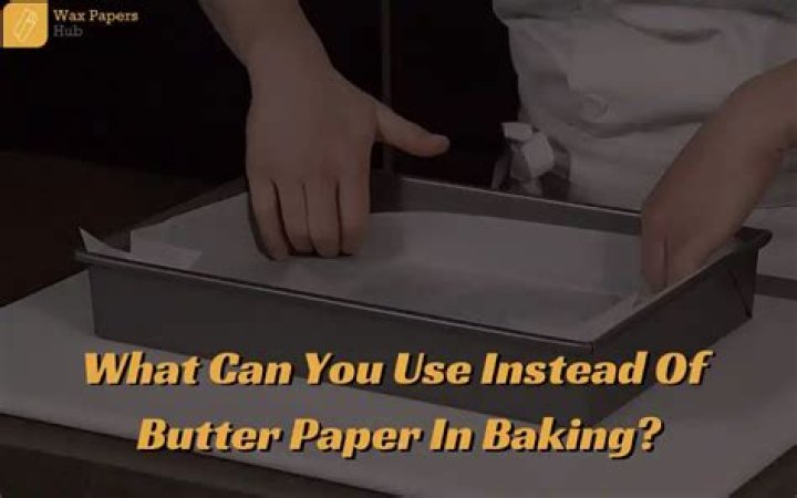 What to use instead of baking paper?