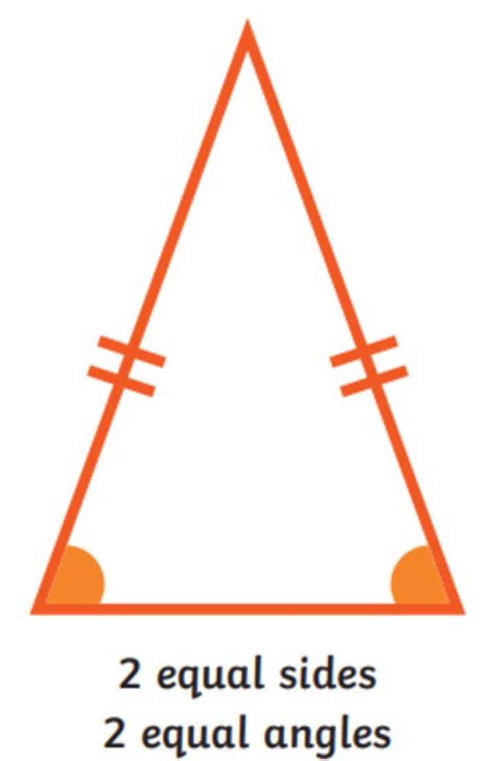 What triangle with two equal sides?