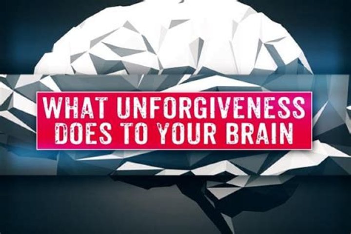 What unforgiveness does to your brain?
