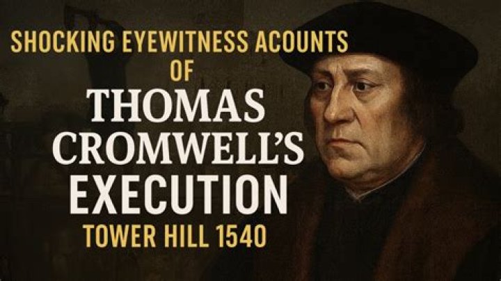 What was thomas cromwell executed for?