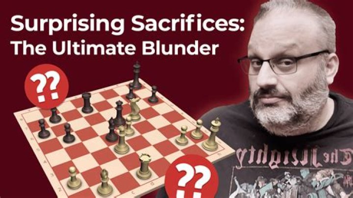 Whats a blunder in chess?