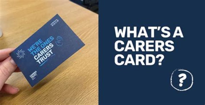 Whats a carers card?