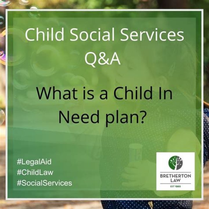 Whats a child in need plan?