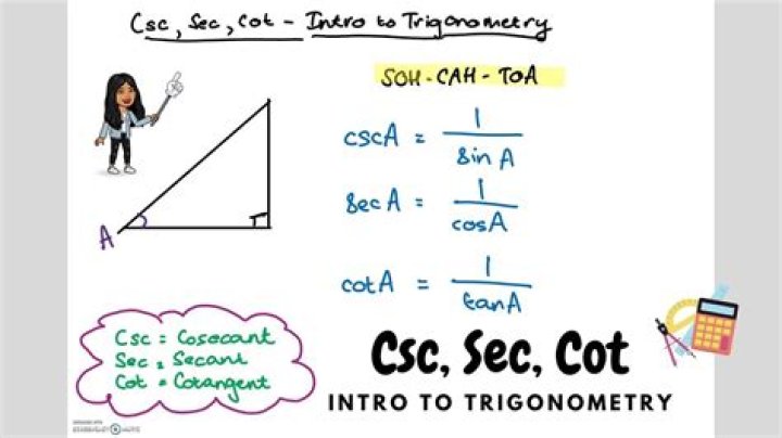 Whats a cosecant in math?
