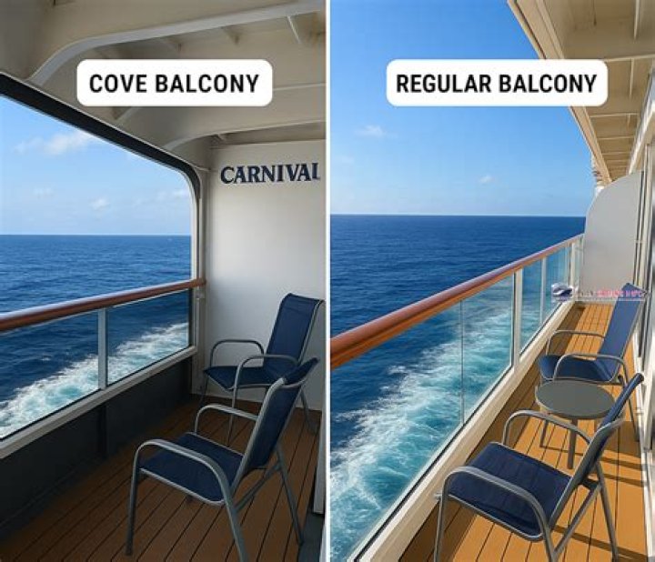 Whats a cove balcony on carnival?