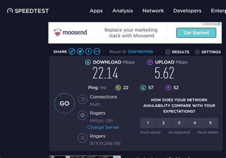 Whats a good speed test result?