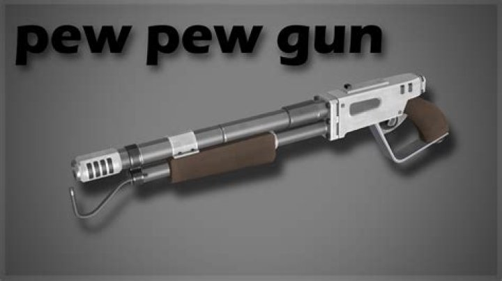 Whats a pew pew gun?
